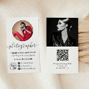 Pesquisar por código qr cartao de visita Preto e branco