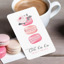 Pesquisar por macaron cartao de visita Elegante