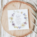 Pesquisar por flores roxas e brancas convites Para ela