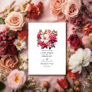 Pesquisar por floral vermelho do casamento convites Qualquer pessoa