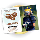 Pesquisar por football birthday convites Menino