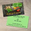 Pesquisar por legumes frescos cartao de visita Fazenda