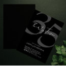 Pesquisar por 35 anos aniversário convites Simples