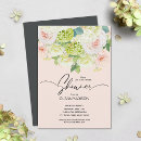 Pesquisar por chá de panela floral cor de rosa convites Elegante floral moderno