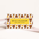 Pesquisar por urso urso de cartao de visita Para crianças