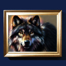 Pesquisar por lobo colorido pósteres Desenho