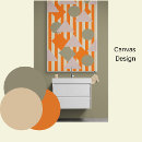 Pesquisar por listras verdes impressão de canvas Abstrato