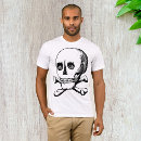 Pesquisar por osso humano camisetas Para ele