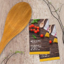 Pesquisar por ingredientes cartao de visita Cozinhar