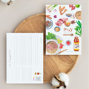 Pesquisar por recipe cartoes postais Watercolor