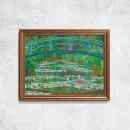 Pesquisar por a ponte japonesa claude monet artes pósteres Lírios de água