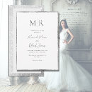 Pesquisar por prata casamento convites Chic