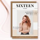 Pesquisar por trendy sweet 16 convites Moderno