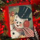 Pesquisar por jolly snowman cartoes Retrô