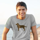 Pesquisar por chocolate labrador retriever camisetas Recuperador