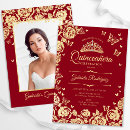 Pesquisar por vermelho dourado convites Para ela