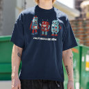 Pesquisar por robô azul camisetas Robótica