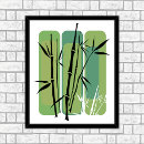 Pesquisar por bambu verde pôsteres pósteres Floral