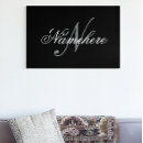 Pesquisar por caligrafia impressão de canvas Para ela