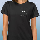 Pesquisar por seu logotipo aqui camisetas Simples