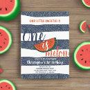 Pesquisar por é uma em um melão convites Primeiro aniversario