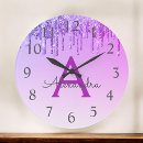 Pesquisar por brilho feminino relogios de parede Monograma