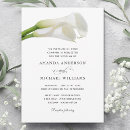 Pesquisar por calla lily wedding convites Simples
