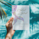 Pesquisar por mermaid party convites Para ela