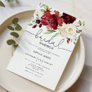 Pesquisar por watercolor floral bridal shower convites Elegant