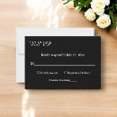 Pesquisar por rsvp branco preto Simples