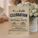 Pesquisar por duplo aniversário convites Comemoração dupla