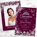 Pesquisar por quinceanera convites Foto