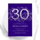 Pesquisar por trigésimo aniversário convites Elegante