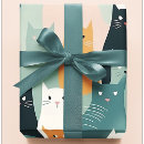 Pesquisar por gato papel de presente Colorido