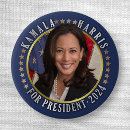 Pesquisar por candidate botons Kamala harris