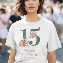 Pesquisar por de aniversário 15 camisetas Elegante