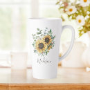 Pesquisar por girassol do vintage canecas Floral