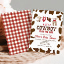 Pesquisar por western baby shower convites Cowboy
