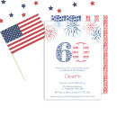 Pesquisar por estados unidos da américa convites Branco vermelho e azul