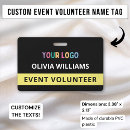 Pesquisar por eventos crachás Voluntário