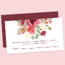 Pesquisar por floral vermelho do marsala convites Aquarela