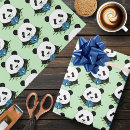 Pesquisar por panda papel de presente Azul