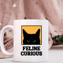 Pesquisar por gato curioso canecas Café