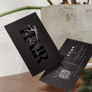 Pesquisar por logotipo barbeiro cartao de visita Elegante