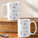 Pesquisar por flores da lavanda canecas Púrpura