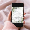 Pesquisar por folhas botânicas de eucalipto boêmio casamento convites Noiva