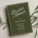 Pesquisar por verde do exército convites Chá de panela