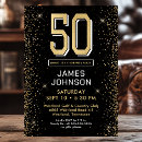 Pesquisar por surprise 50th birthday party convites Ouro