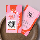 Pesquisar por código qr cartao de visita Rosa