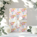 Pesquisar por casamento rústico papel de presente Aquarela